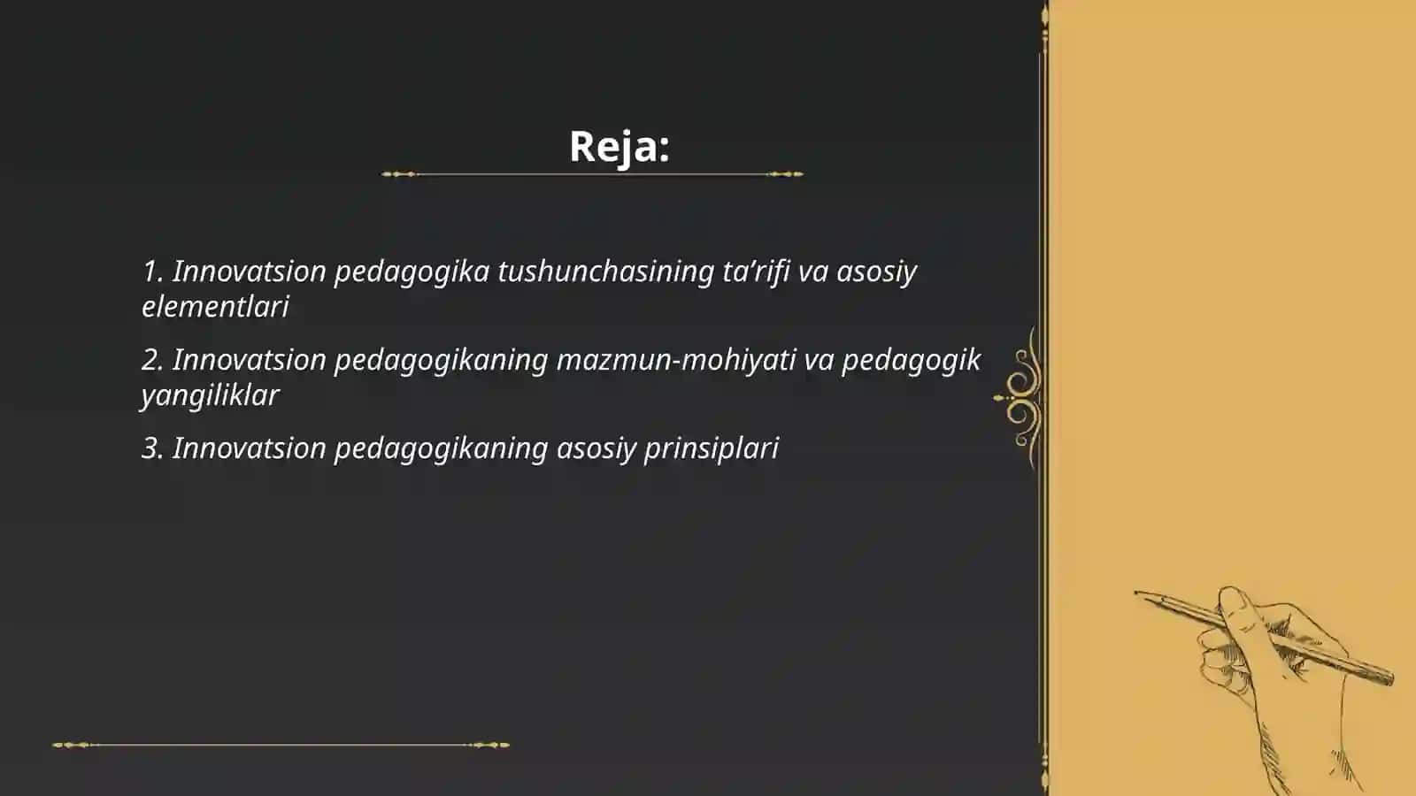 Innovatsion pedagogika tushunchasi 2
