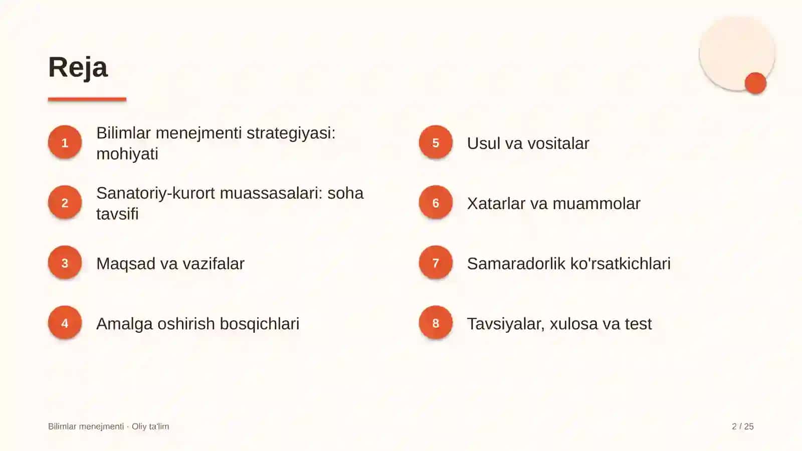 sanatoriy kurort muassasalarida bilimlar menejmenti strategiyasini ishlab chiqish 6444 2