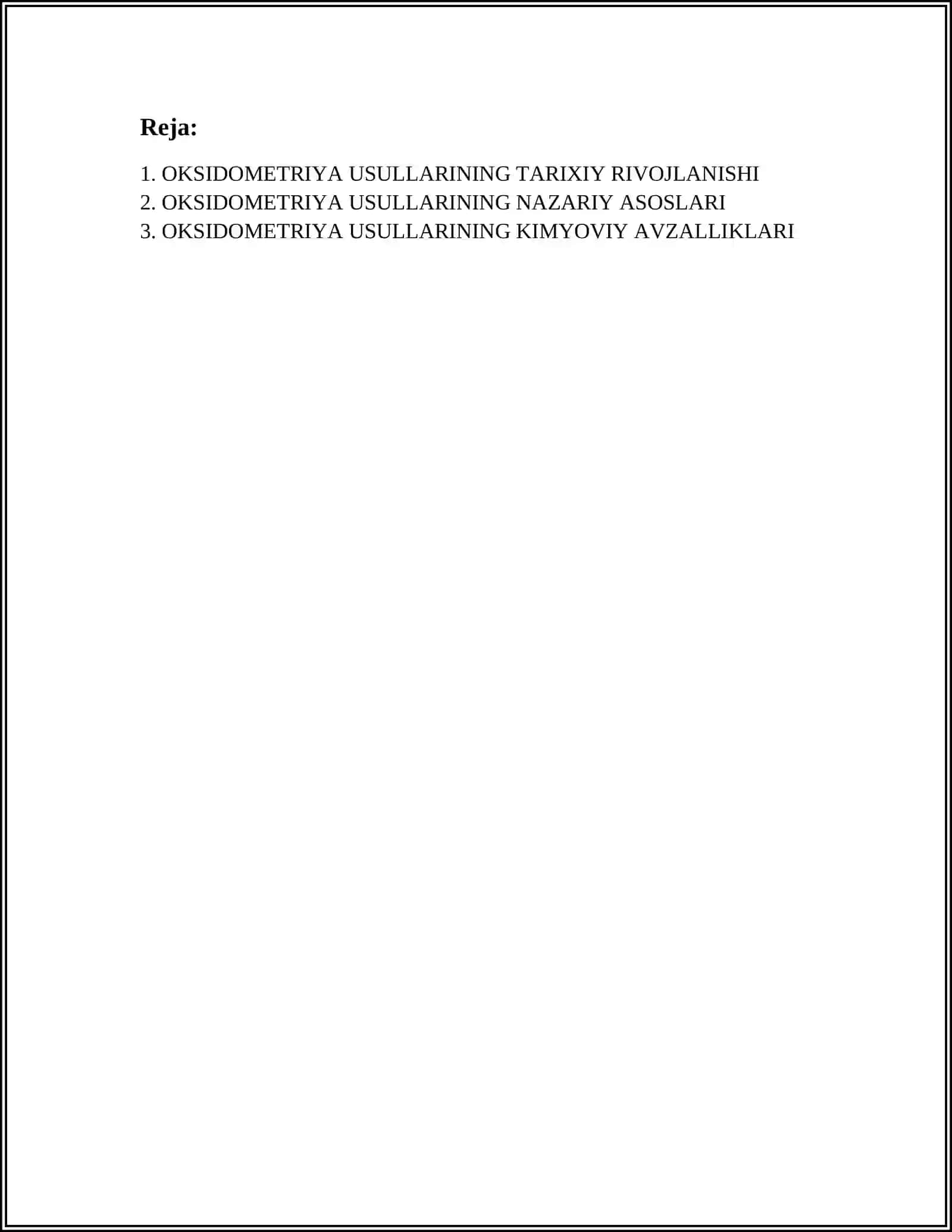 OKSIDOMETRIYA USULLARI 2