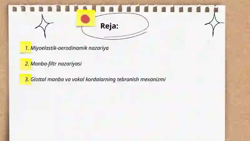 Ovoz hosil boʻlish nazariyalari 2