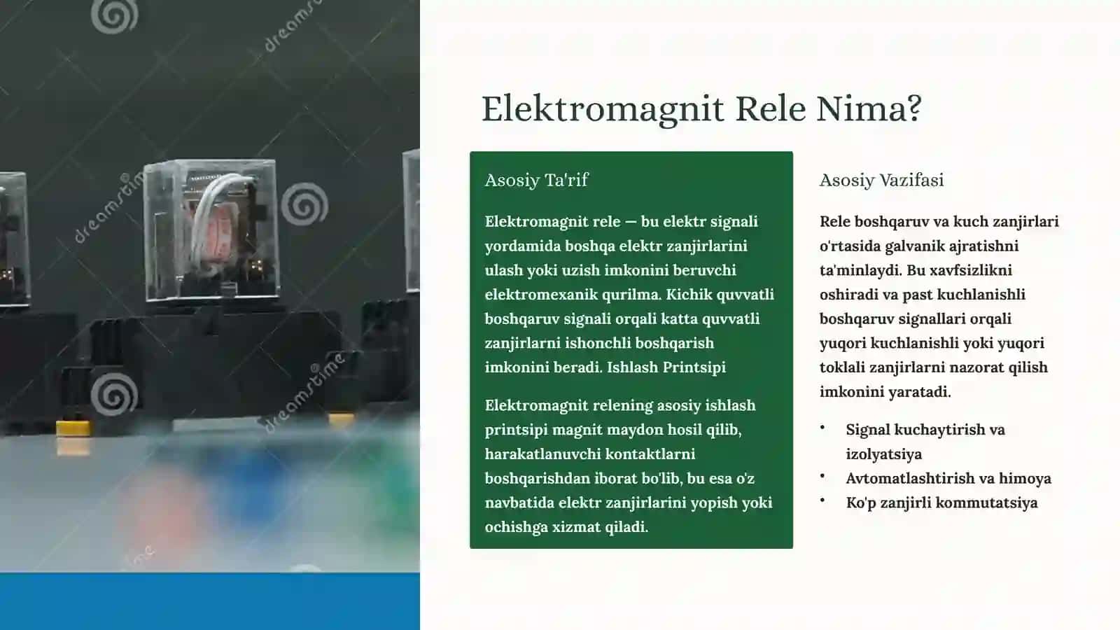 Elektromagnit Relelarni Hisoblash 2