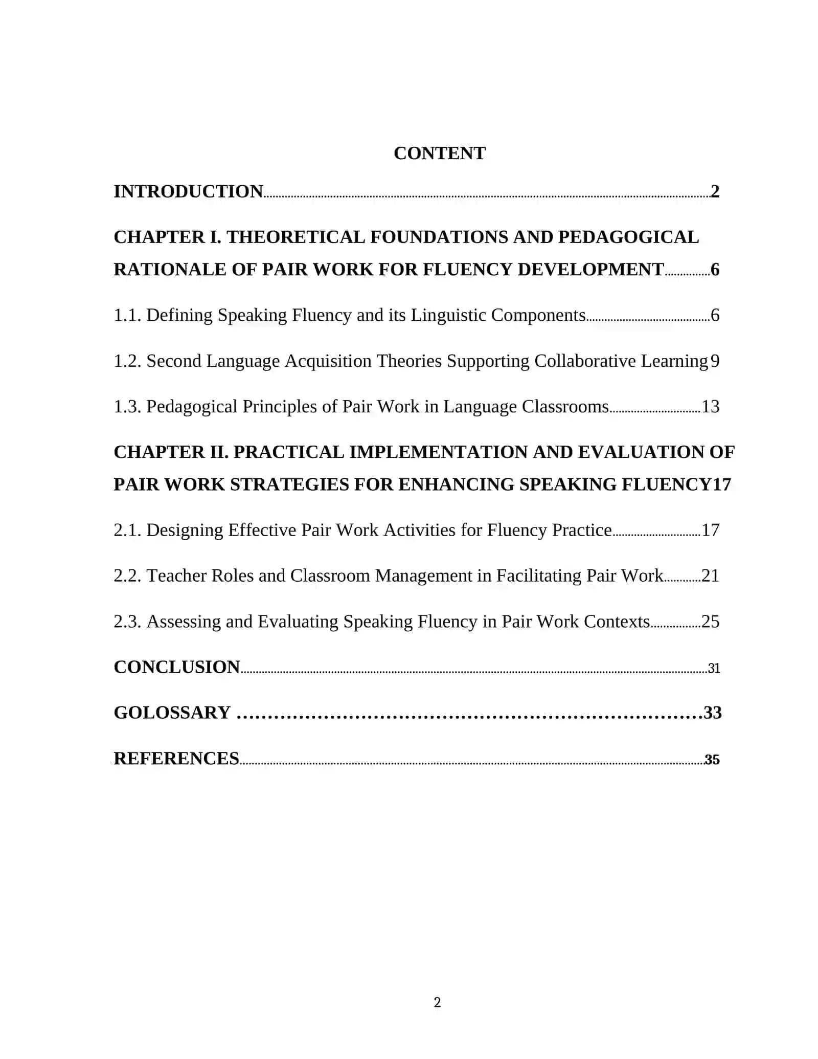 Incorparating pair work in improving speaking fluency 2