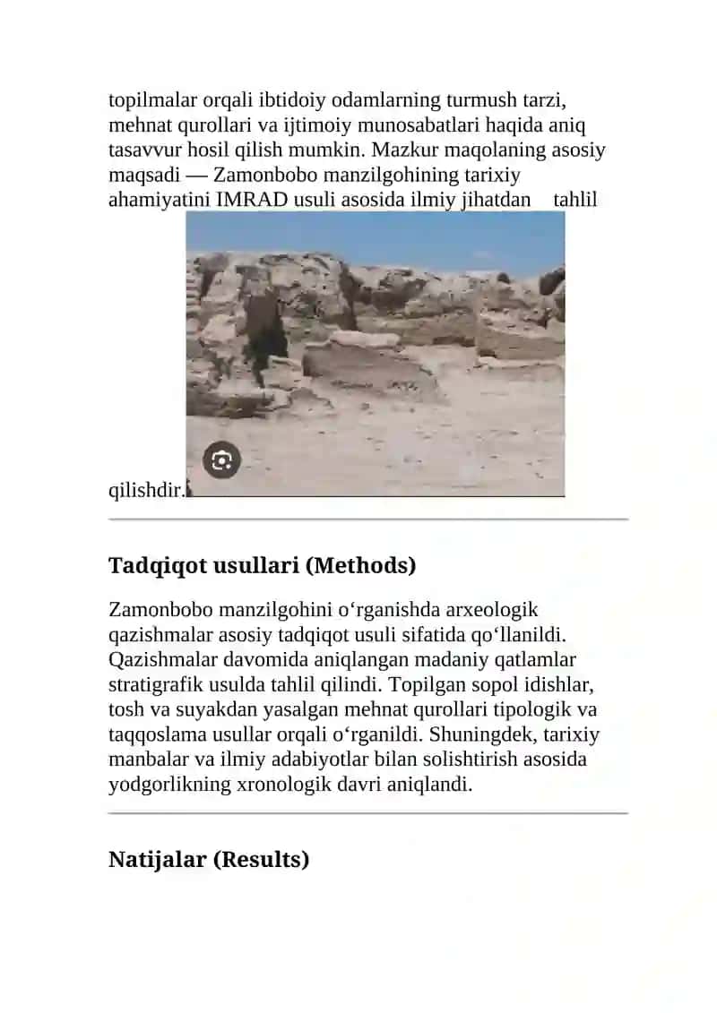 Zamonbobo manzilgohi 2