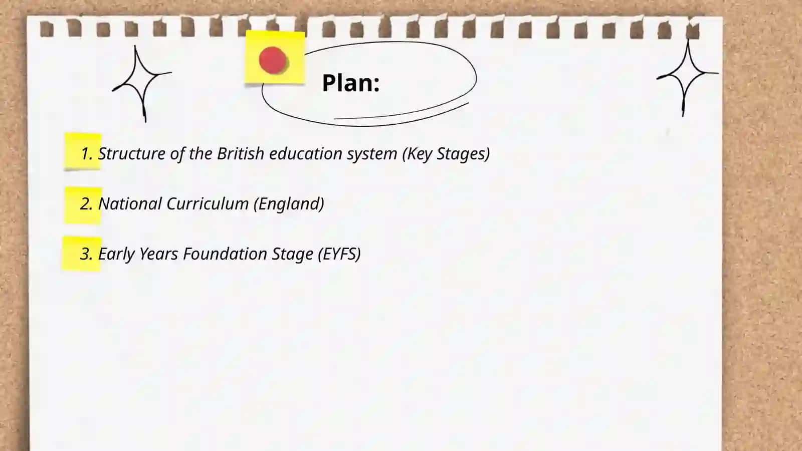 British education system 2