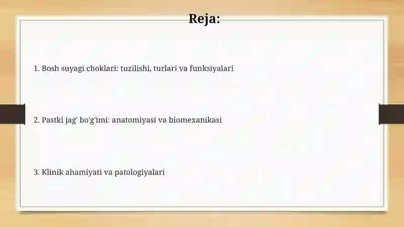 Bosh suyagi choklari 2