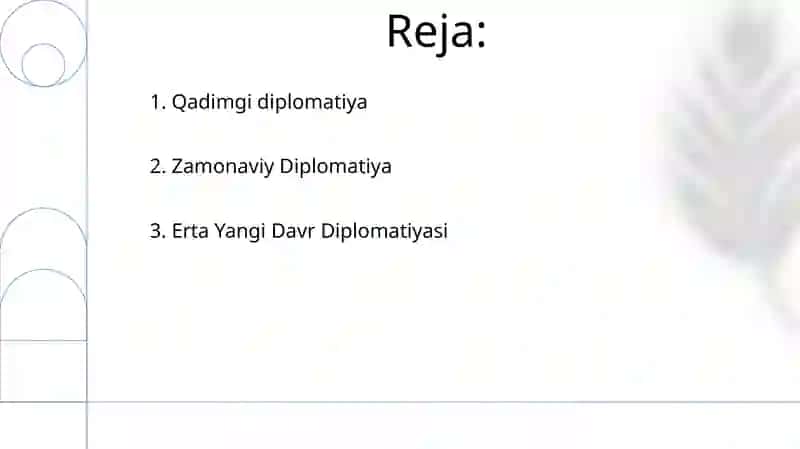 Diplomatiya tarixi 2