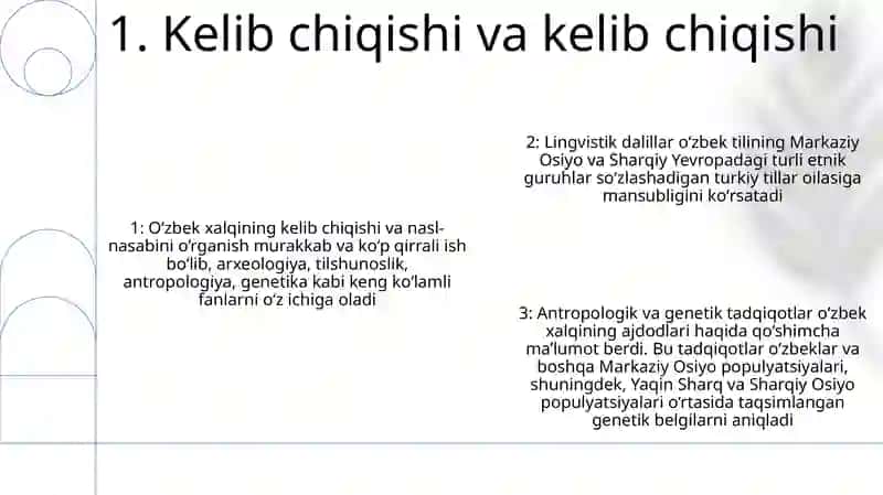 Oʻzbek Xalqining Shakllanishi 2