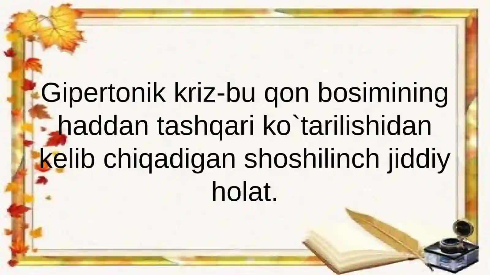 Gipertonik kriz 2