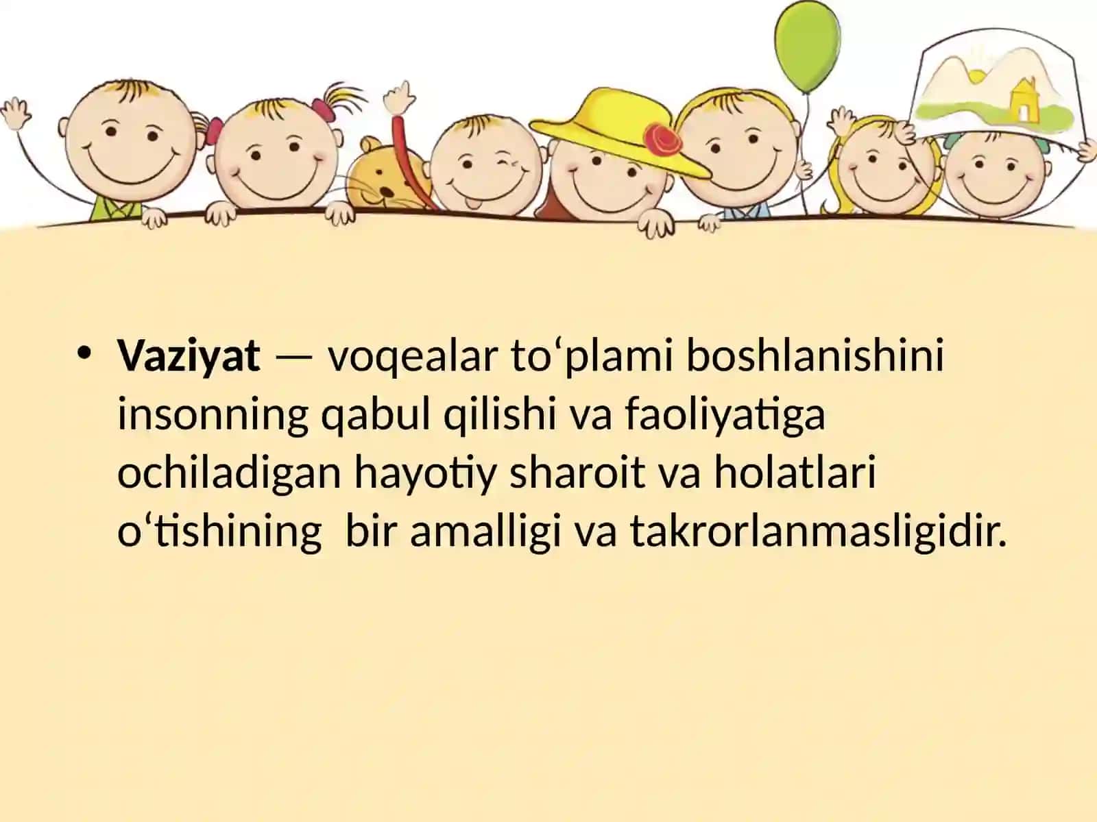 Pedagogik vaziyatlar 2