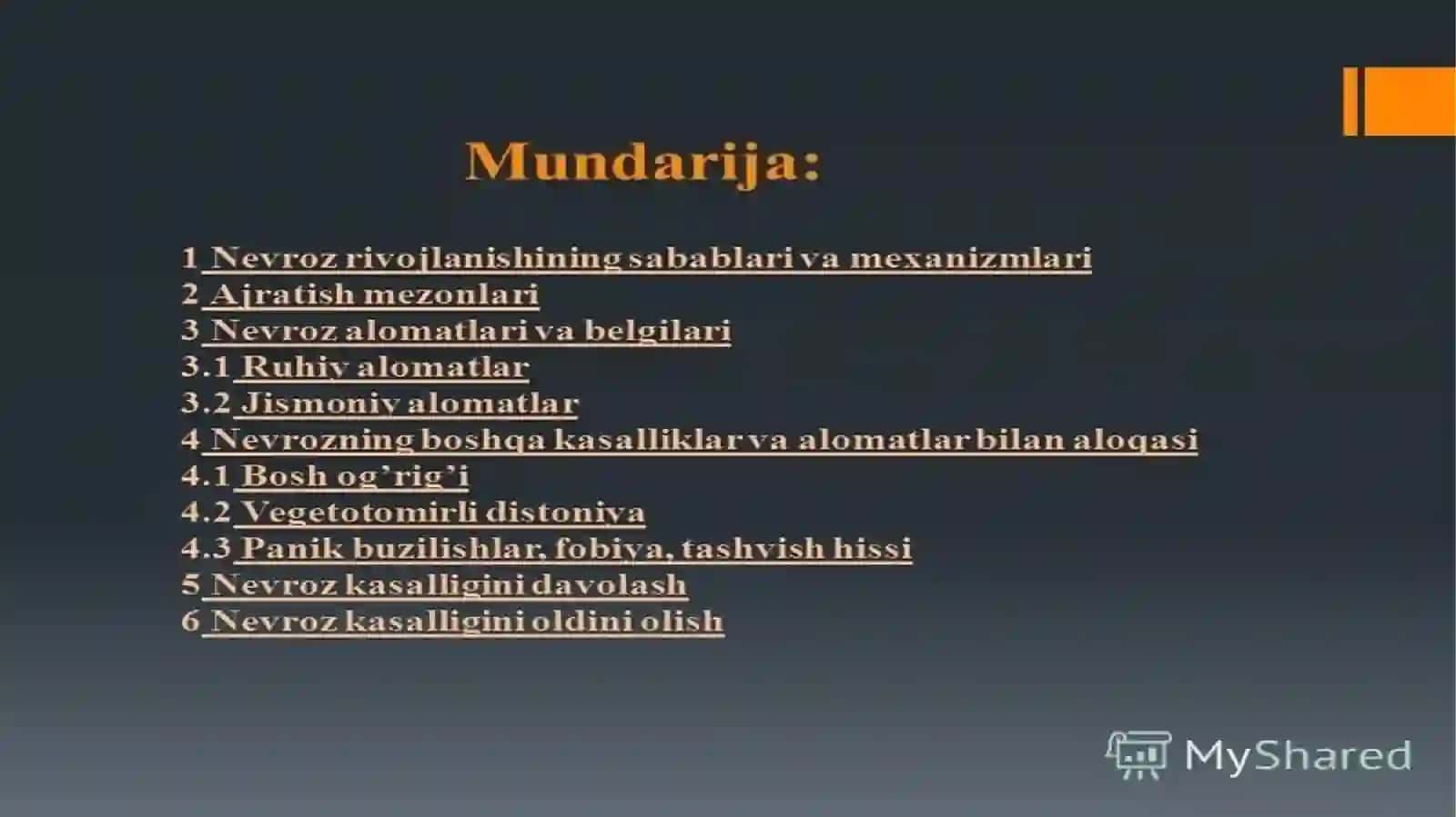 Bolalar nevrozini kelib chiqishi 2