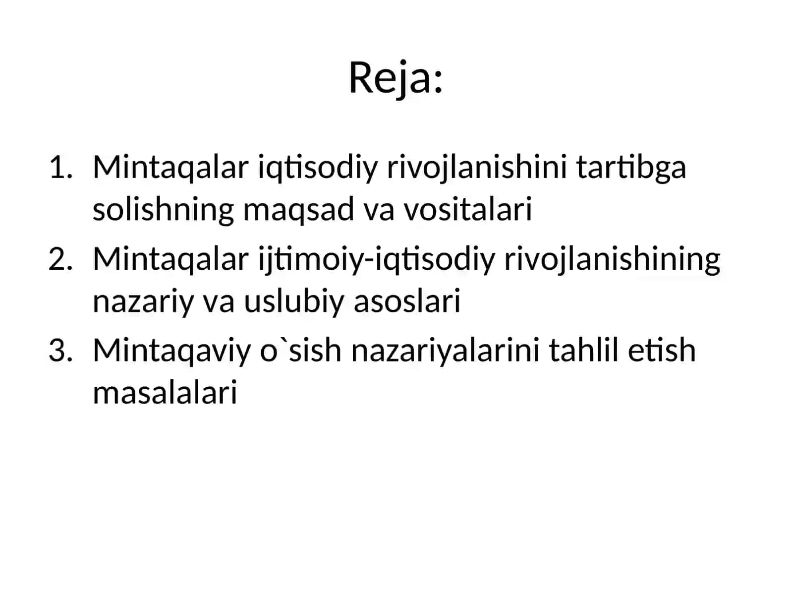 Mintaqalarniijtimoiy-iqtisodiyrivojlantirishstrategiyasi 2
