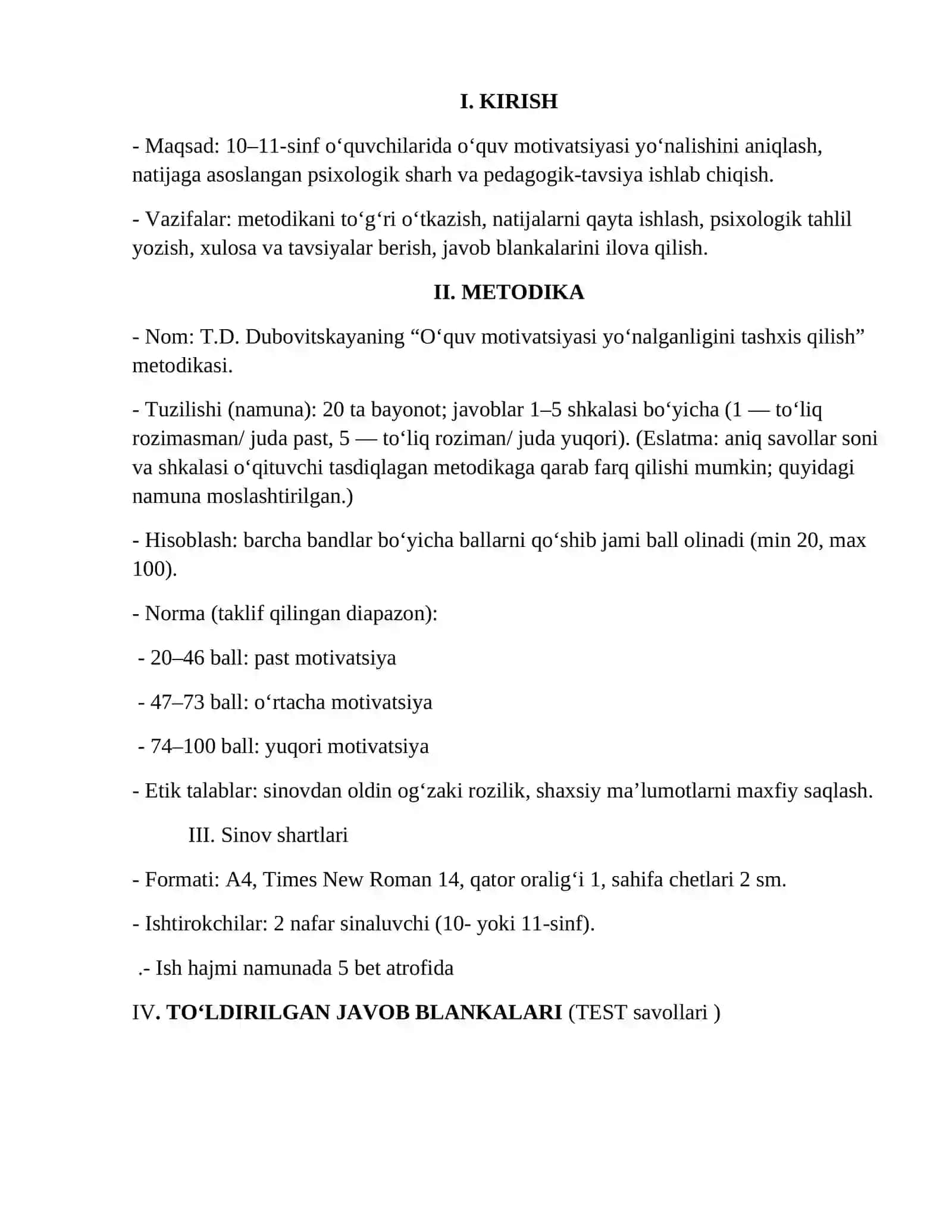 PEDAGOGIK VA PSIXOLOGIK FANLARNI O‘QITISH METODIKASI 2