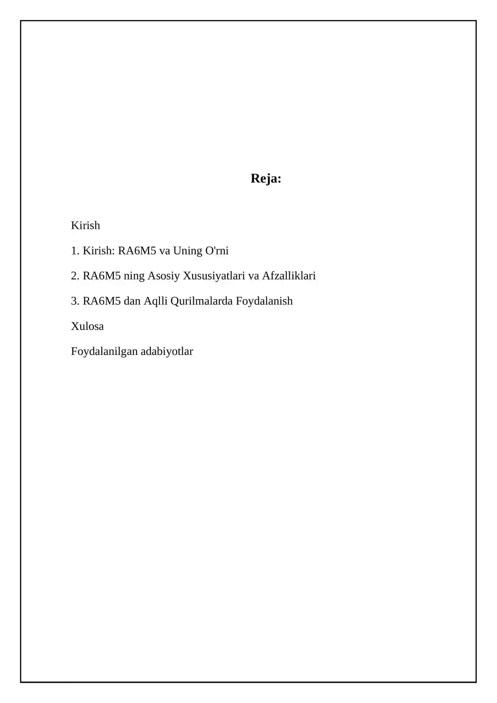 RA6M5 2