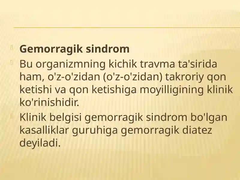 Gemorragik Sindrom 2