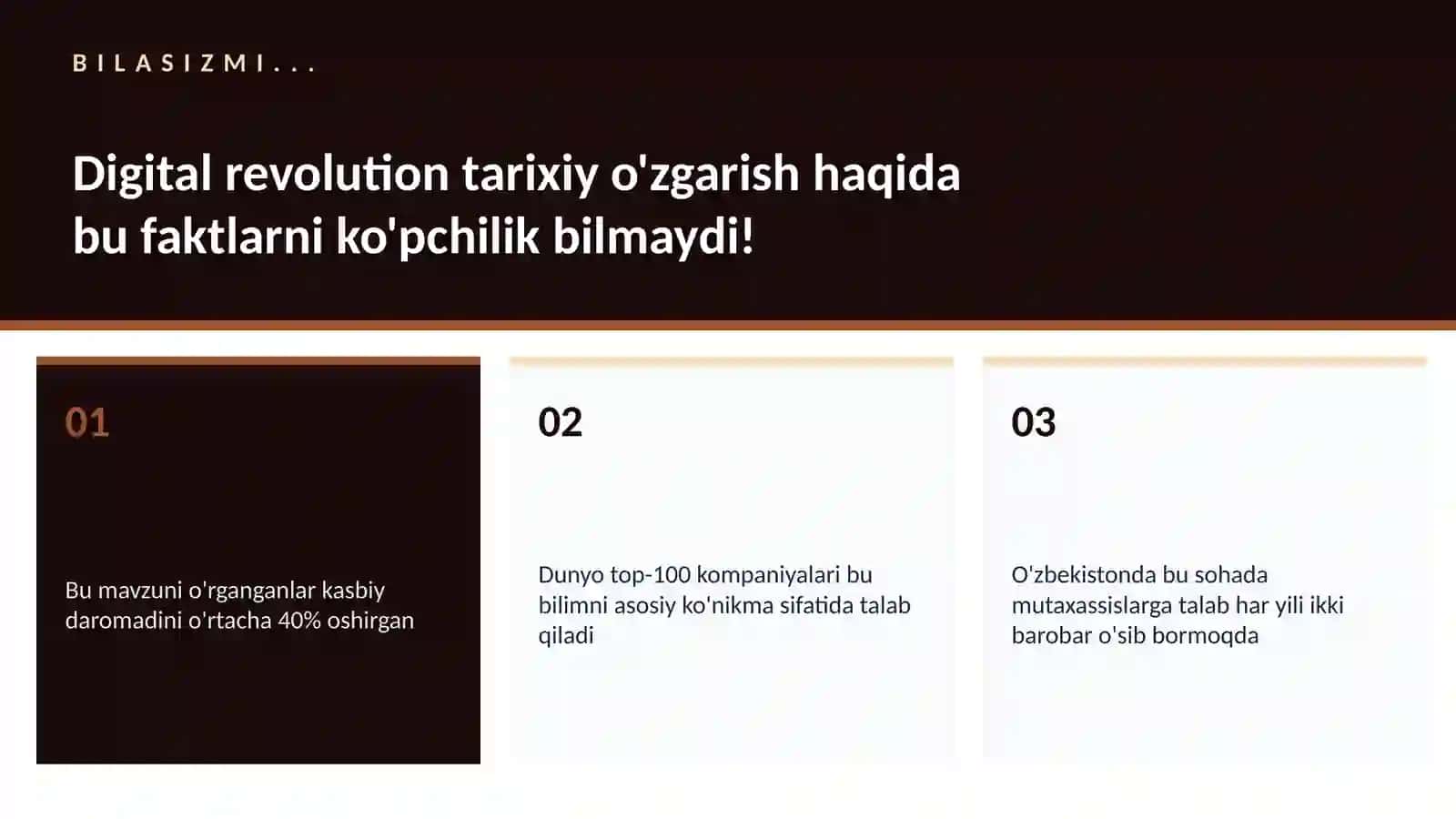Digital revolution tarixiy o'zgarish 2