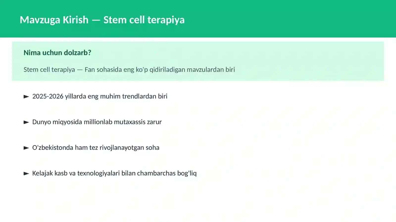 Stem cell terapiya 2