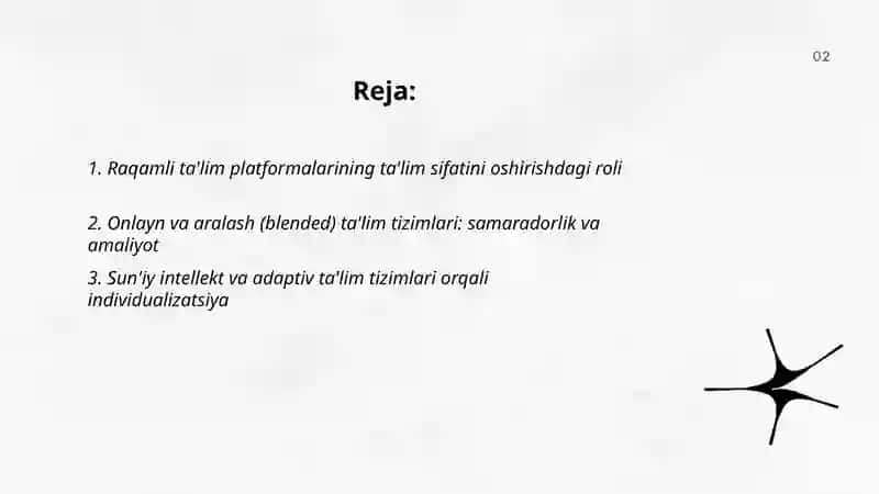 Raqamli ta'lim platformalari 2