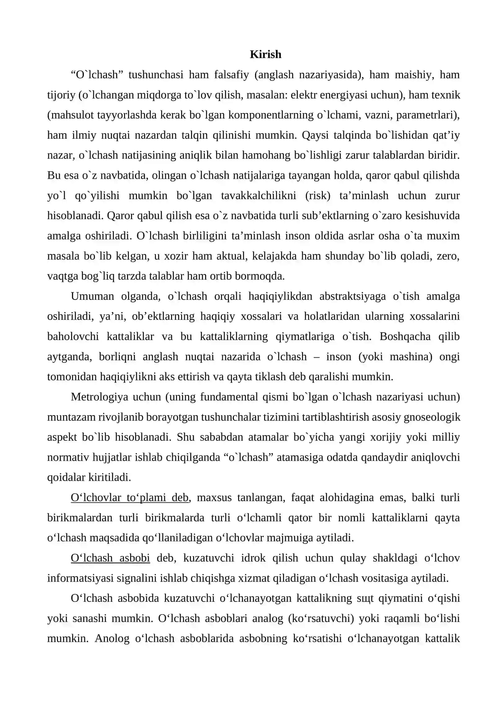 TRIKOTAJ MAHSULOTLARINI SIFAT KOʻRSATKICHLARINI ANIQLASH 2