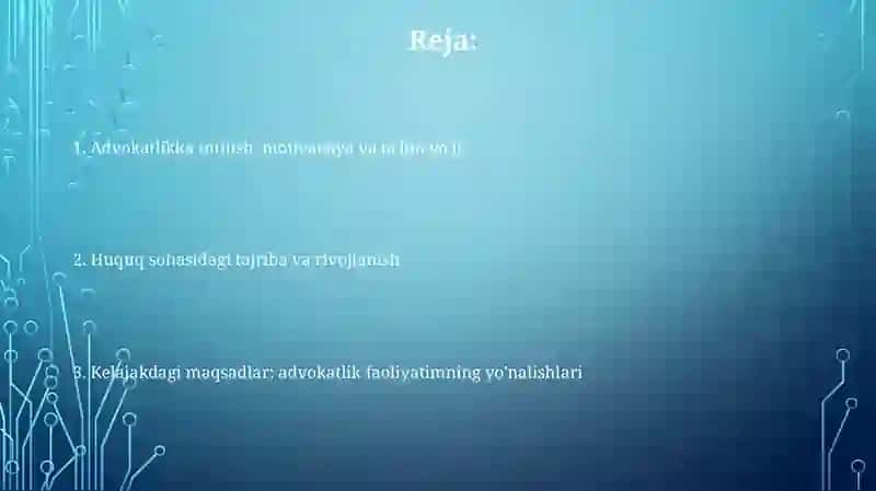 Mening maqsadim advokatura 2