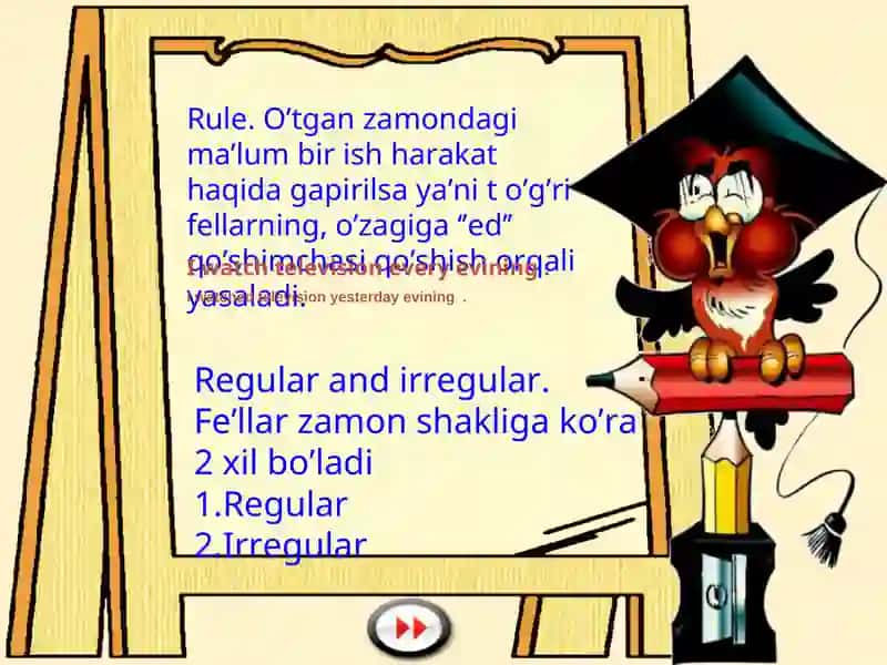 Grammar Study: Past Simple 2