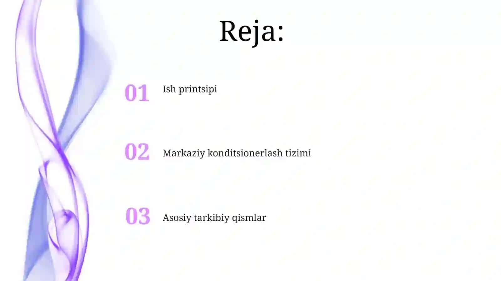 Markaziy konditsionerlash tizimi 2