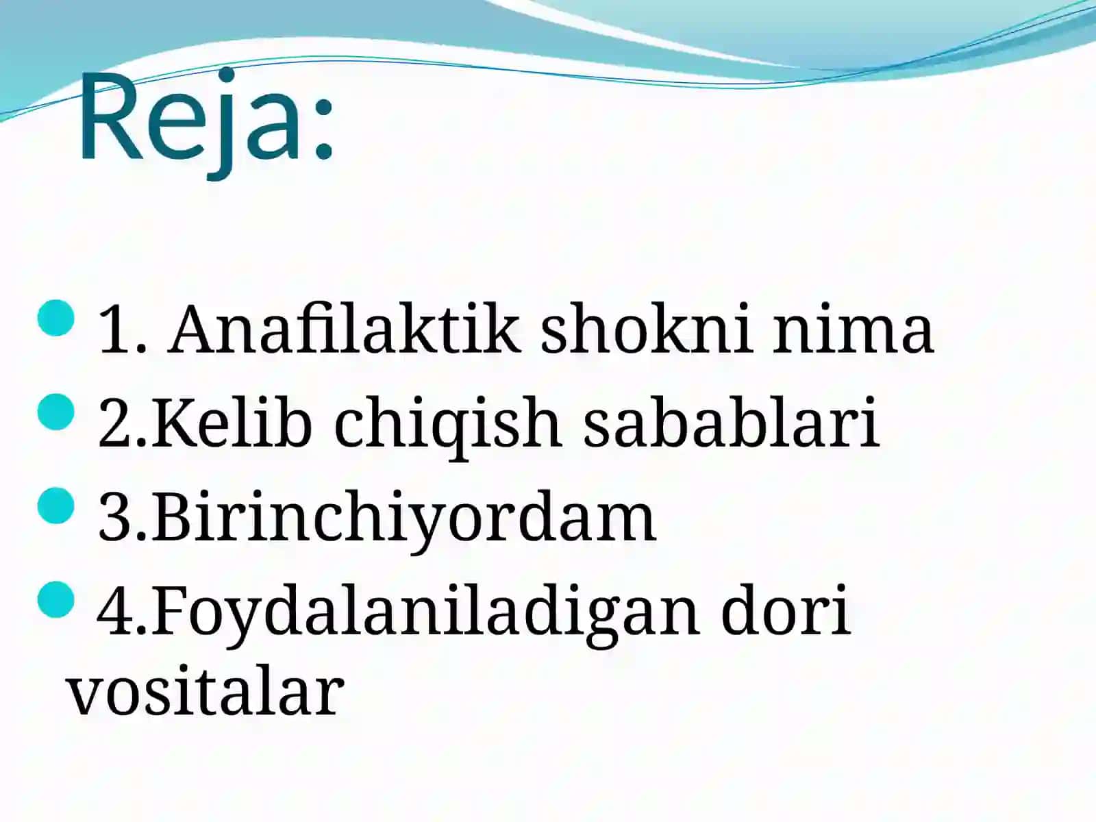 Anafilaktik shok 2