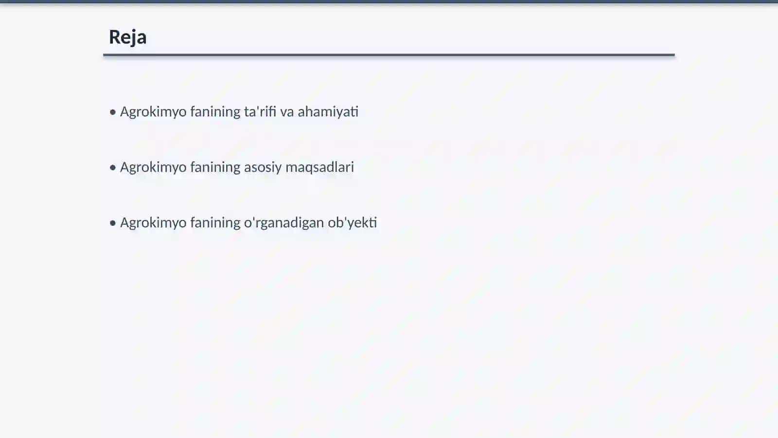 Agrokimyo fanining maqsadi vazifasi va o'rganadigan ob'yekti 2