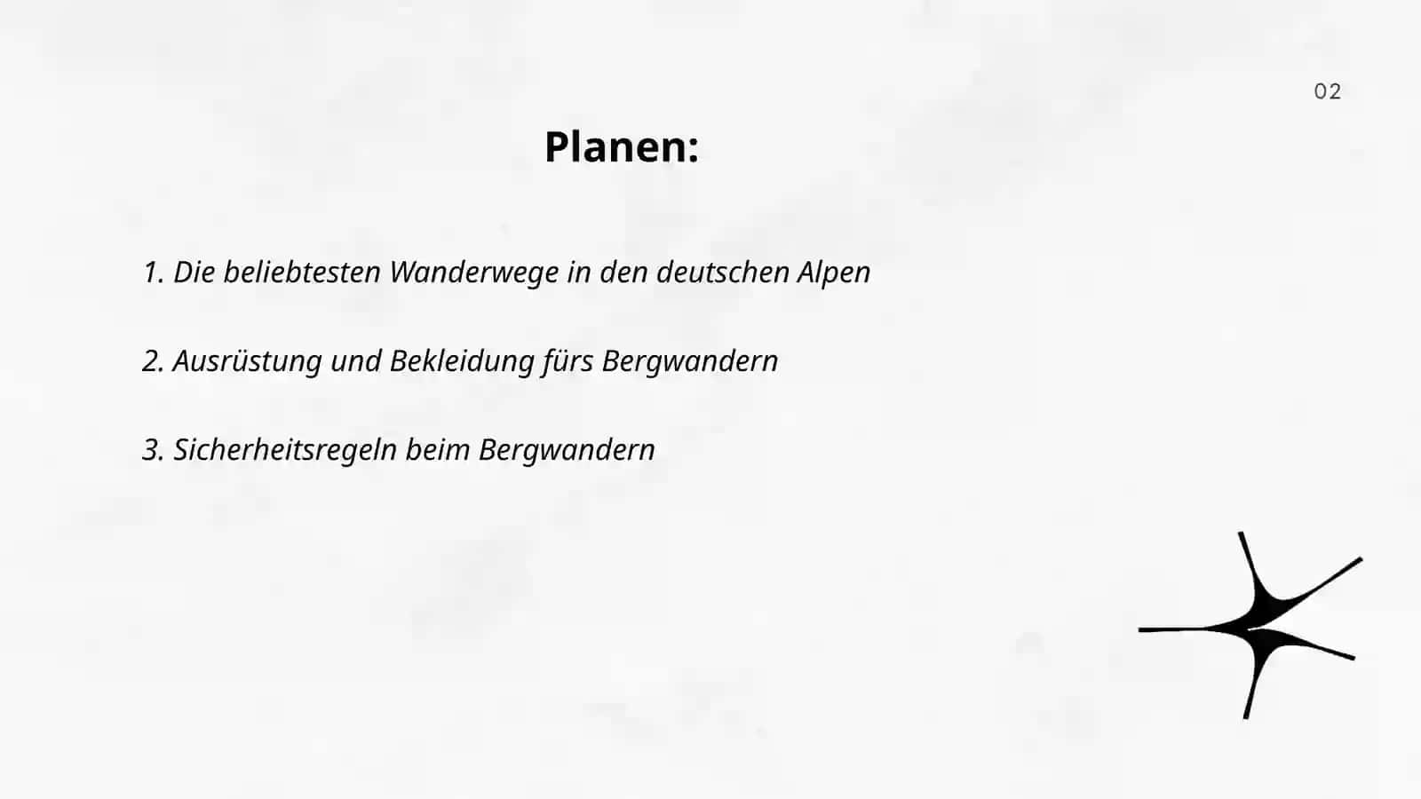 Wandern auf demberg 2