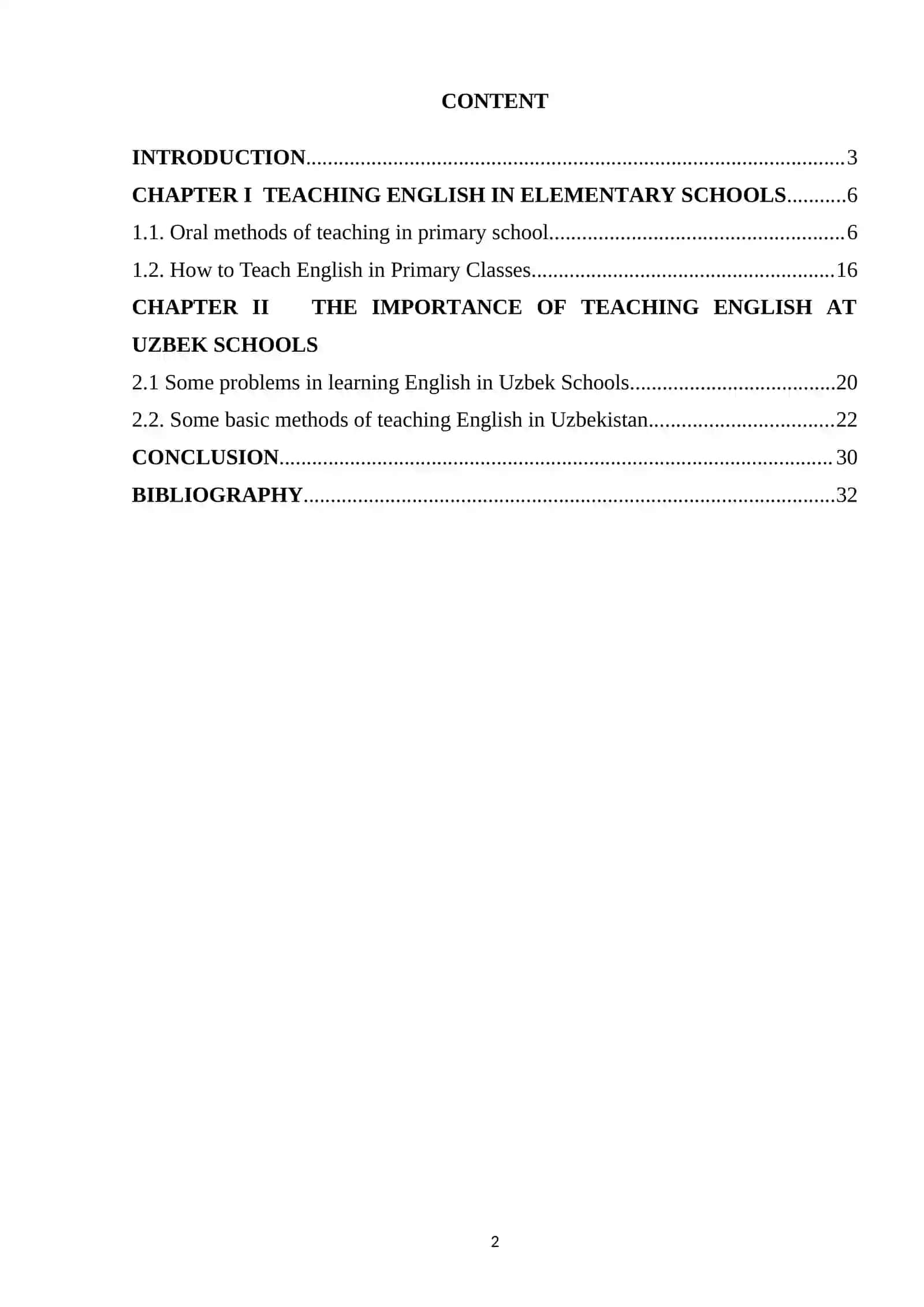 The Importance of Teaching English at Uzbek Schools 2