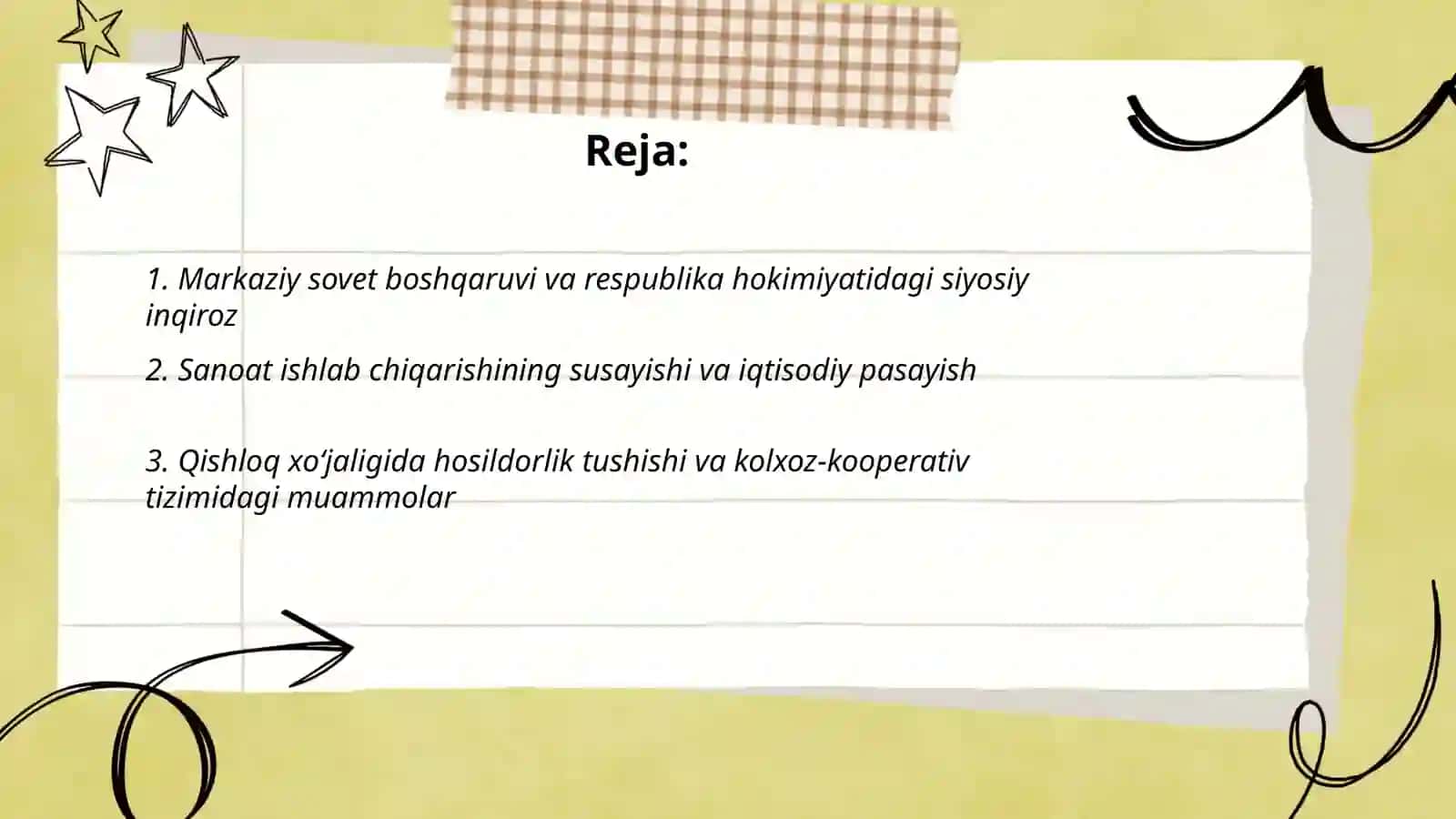 XX asr 80-yillari oʻrtalarida respublika inqirozli holati 2