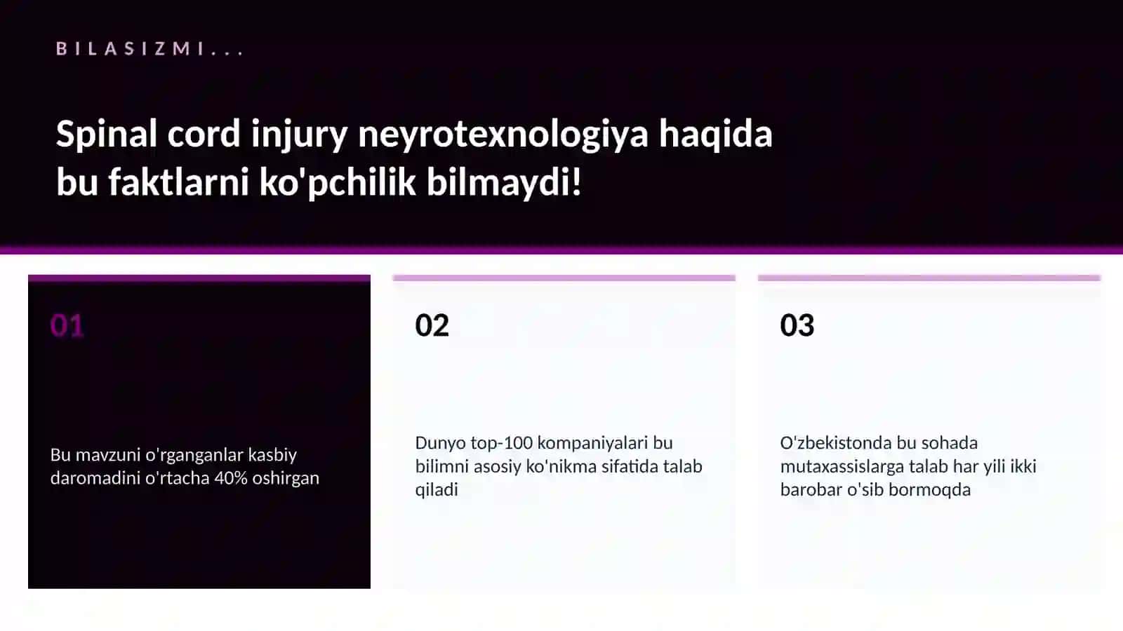 NEYROTEXNOLOGIYA VA MIYA 2