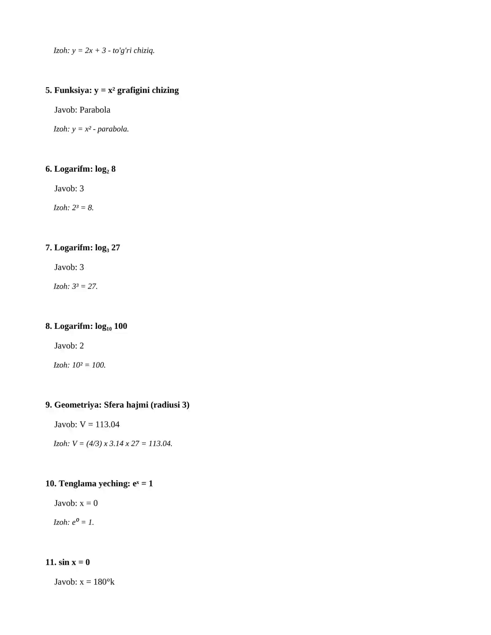 9-sinf-SINF MATEMATIKA FANIDAN NAZORAT ISHI 2