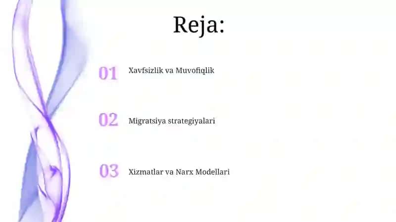 Bulut Muvofiqligi va Boshqaruv 2