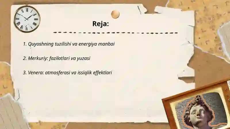 Quyosh sistemasi va sayyoralari 2