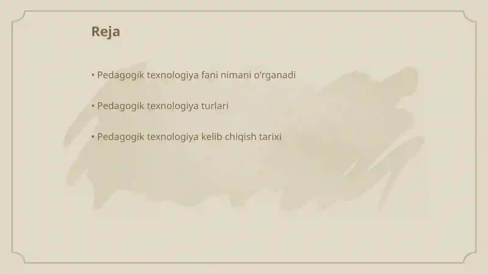 Pedagogik texnologiyalar turlari 2