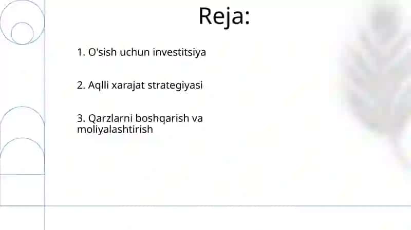 Aqlli Investitsiya Strategiyalari 2