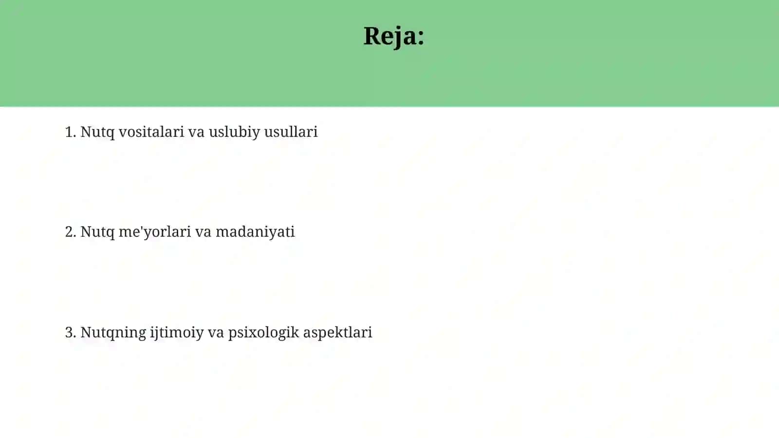 Nutq vositalari va uslubiy usullari 2