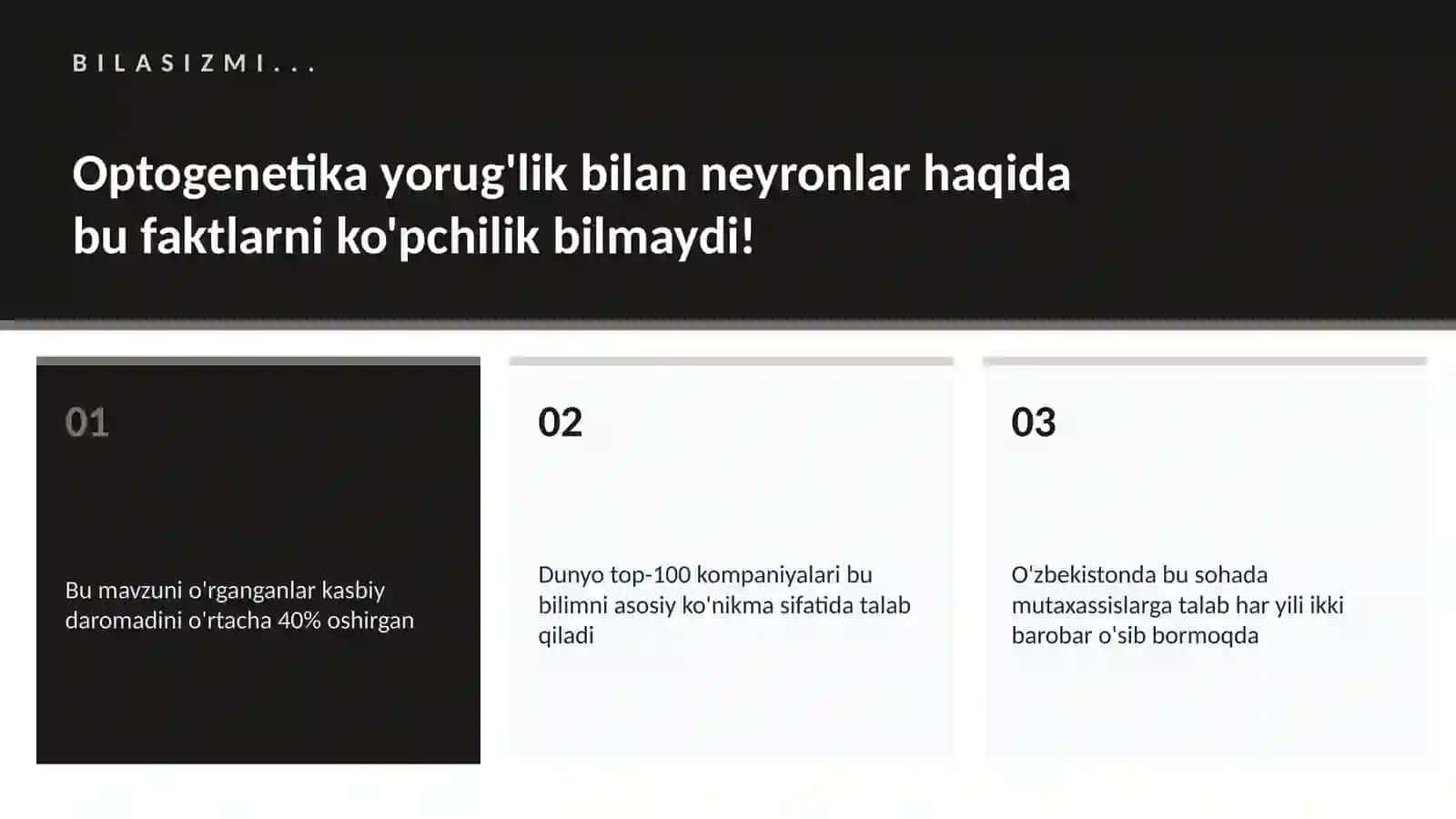 NEYROTEXNOLOGIYA VA MIYA 2