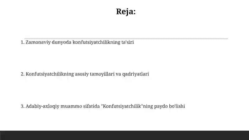 Konfustitning Paydo Bo'lishi Ijtimoiy Axloqiy Masalalar 2