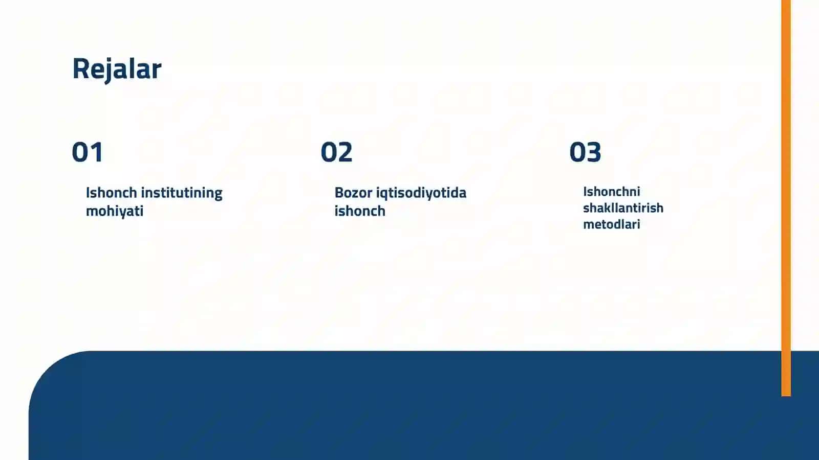 Maʼmun universiteti iqtisodiyot 22- 1 iqtisodiyot i Jobborganova Bibixonim Akmal qizning,, institutsional iqtisodiyot ʼʼ fanidan,, Bozor iqtisodiyotida ishonch insitutining ahamiyati va uni shakllantirish mehanizmlari ʼʼ 2