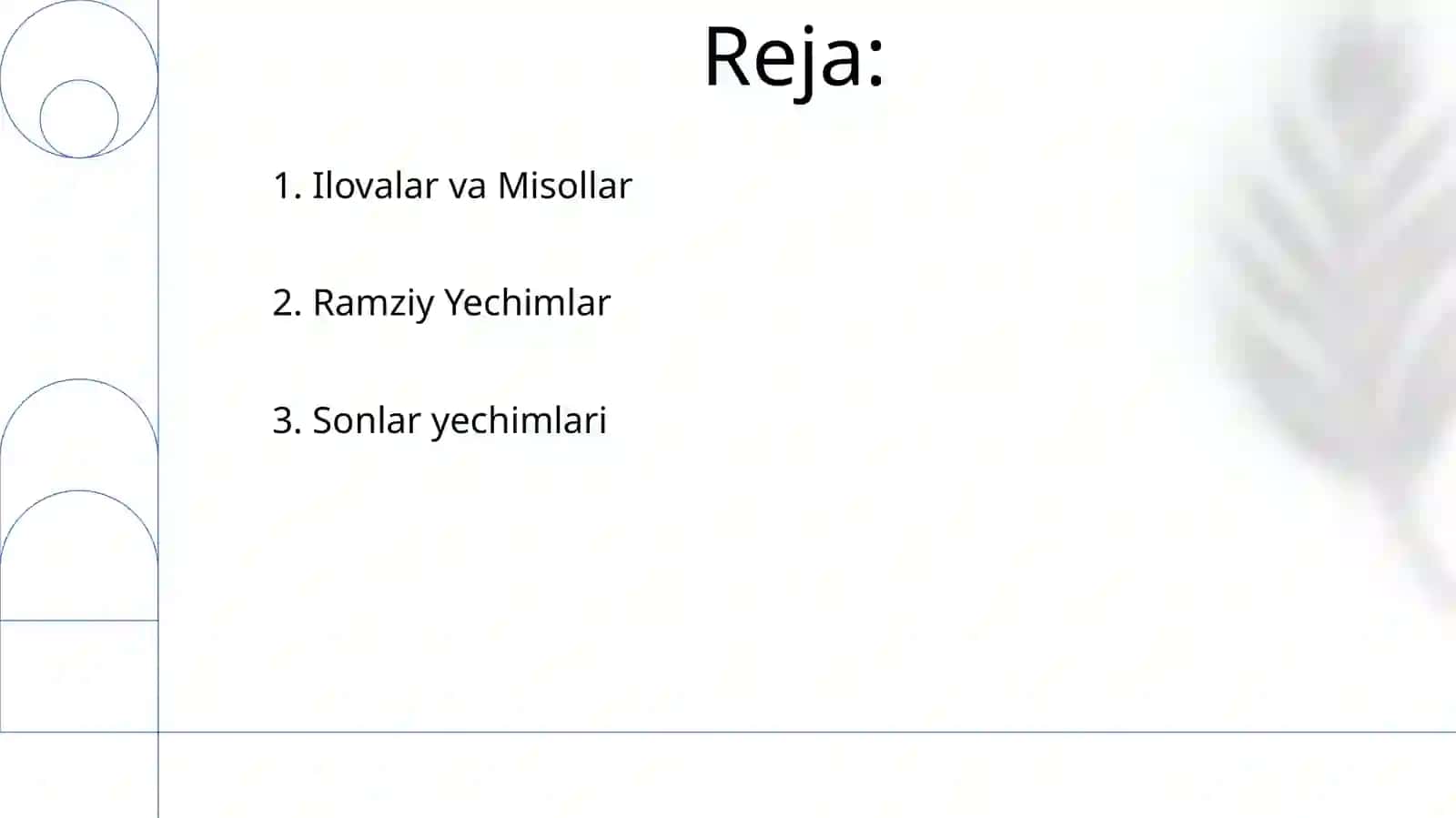 Differentsial tenglamalarga yechish 2