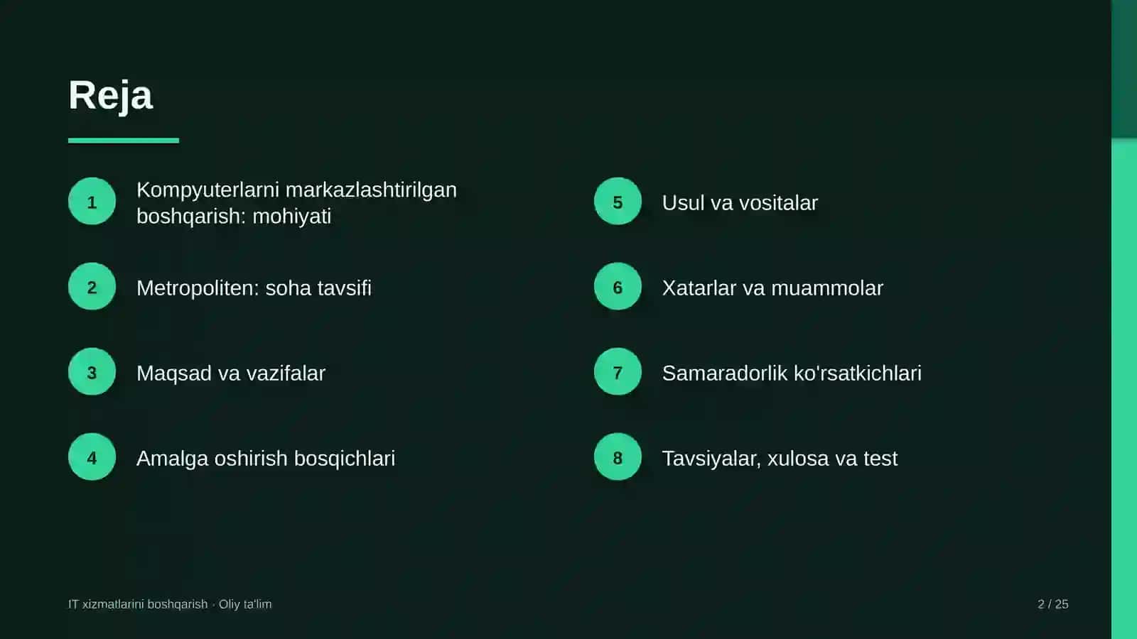 metropolitenda foydalanuvchilar kompyuterlarini markazlashtirilgan boshqarish 8546 2