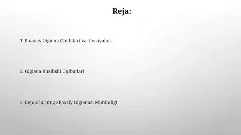 Bemorlarning shaxsiy gigiyenasi 2