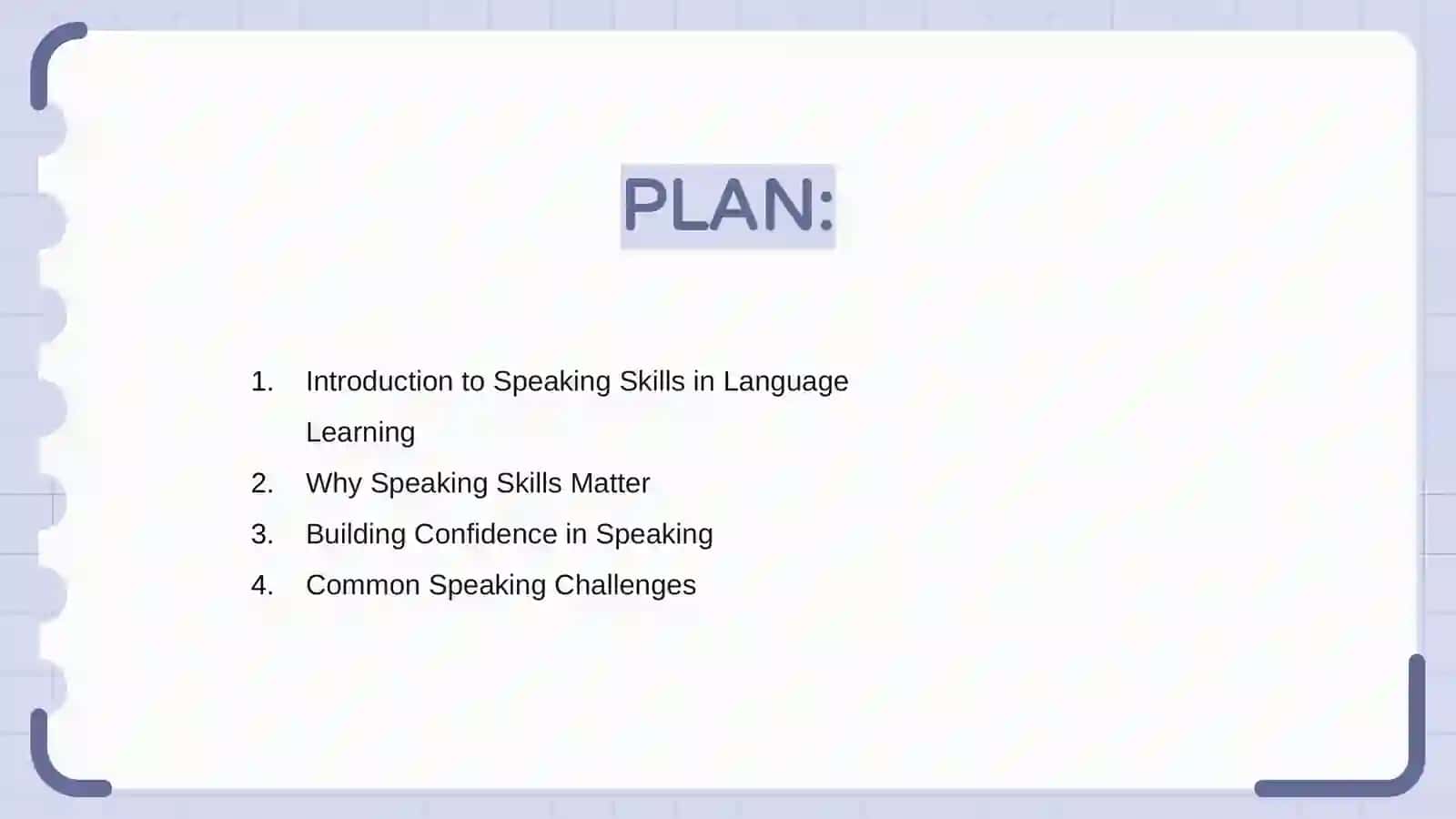 Speaking Skills in Language Learning 2