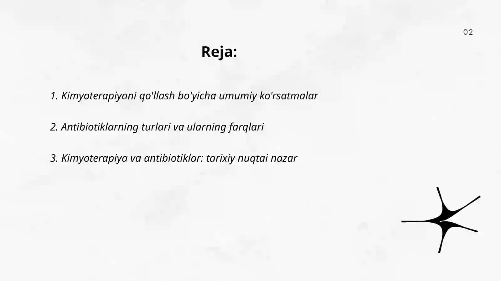 Kimyoterapiya va antibiotiklar 2