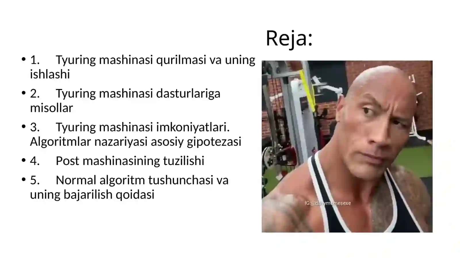 TYURING-POST MASHINALARI VA MARKOVNING NORMAL ALGORITMLARI 2