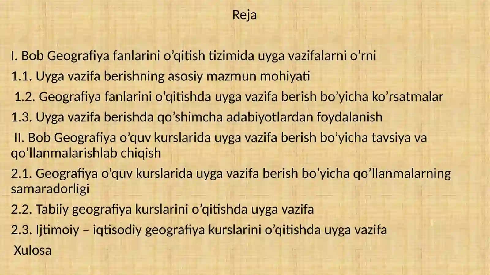 Geografiyao’qitishtizimi 2