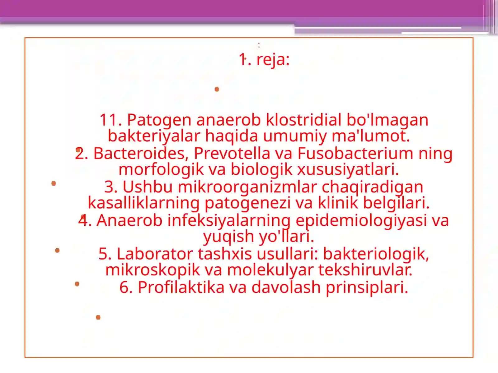 Patogen anaerob klostidial bo‘lmagan infeksiya qo‘zg‘atuvchilari kasalliklar patogenezi 2