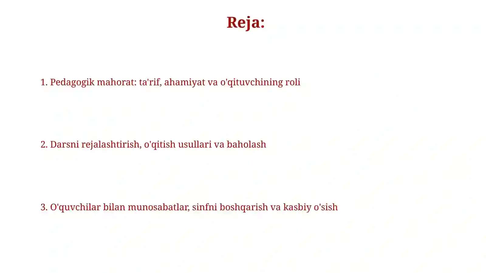 Multemediyali perzentatsiya tayorlash Pedagogik maxorat haqida 2