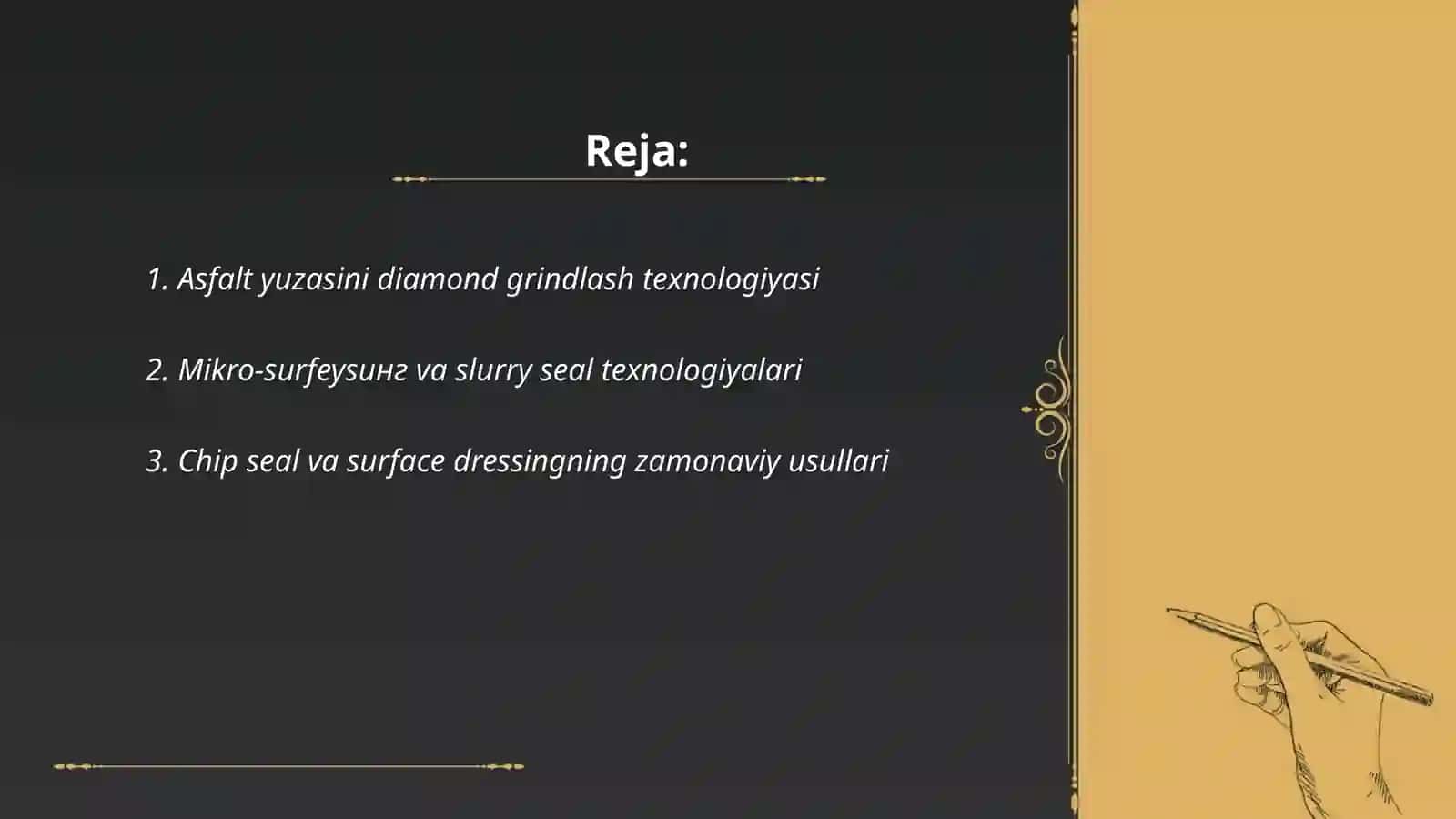 Asfalt yuzasini diamond grindlash texnologiyasi 2